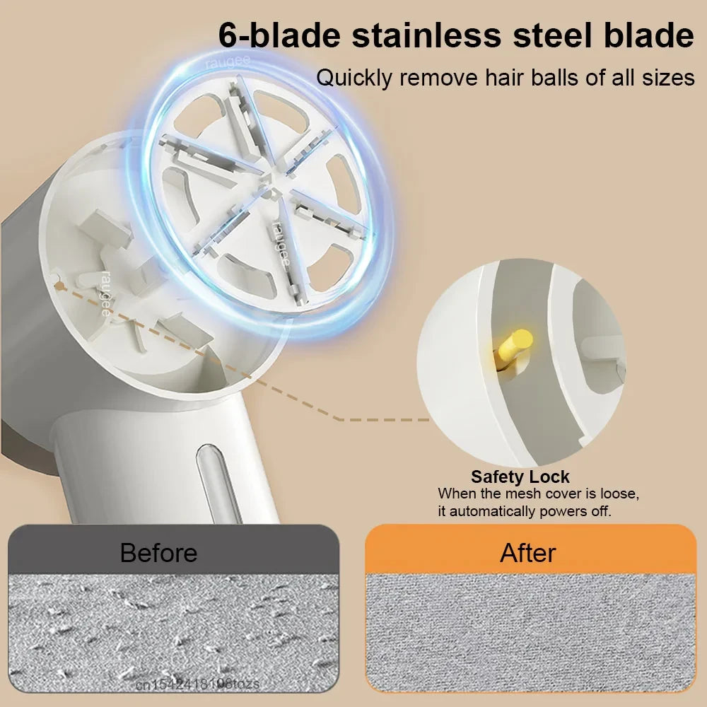 USB Rechargeable Lint Shaver