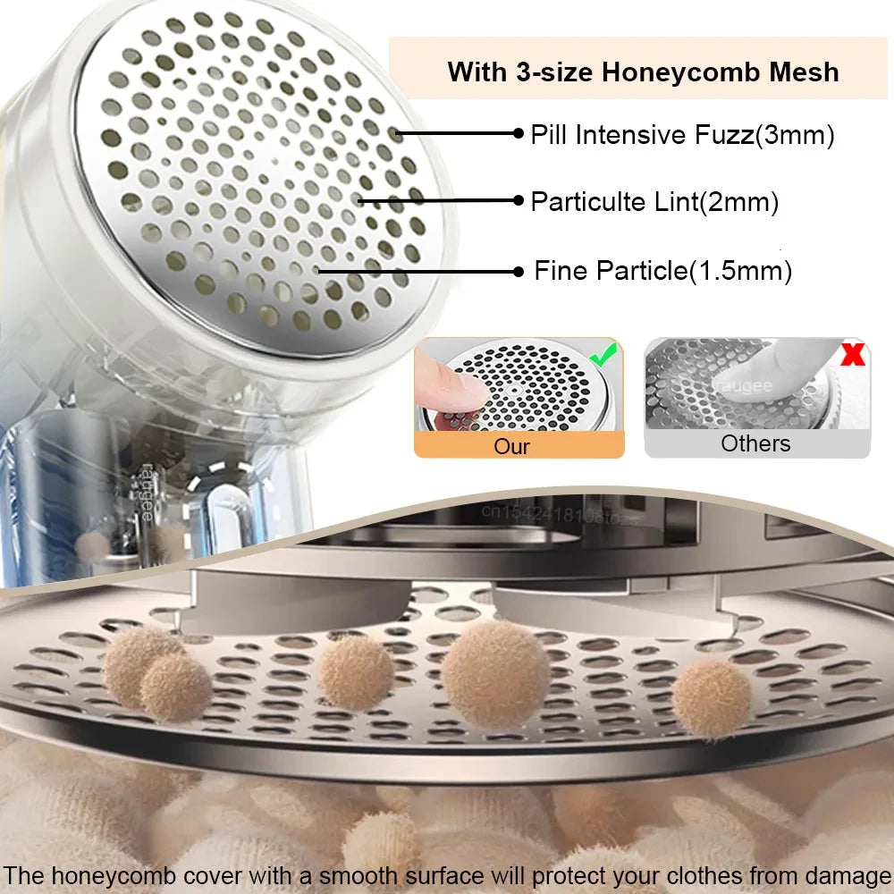 USB Rechargeable Lint Shaver