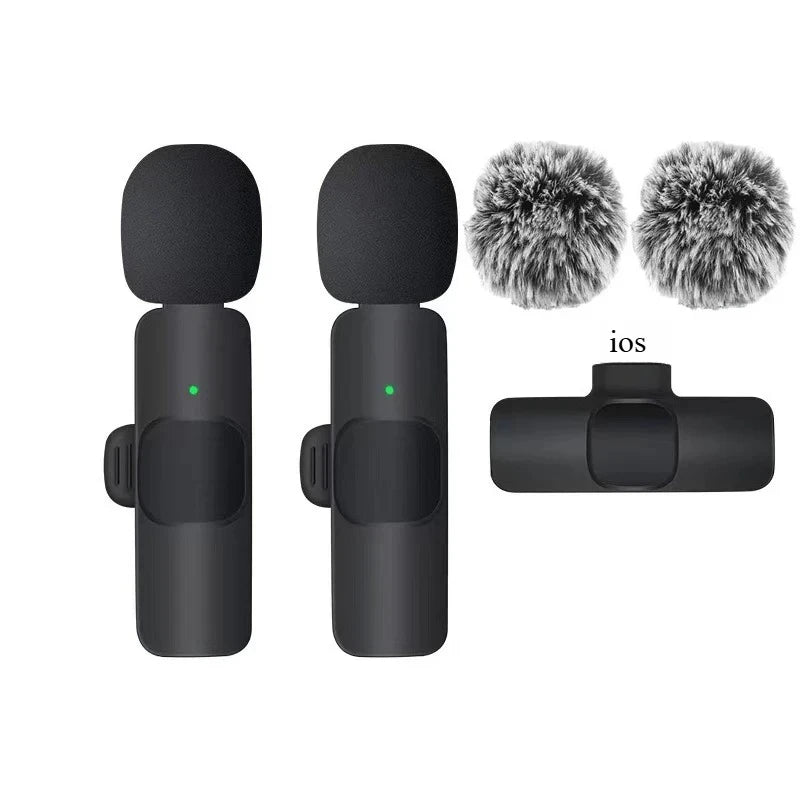Wireless Lavalier Microphone for iPhone