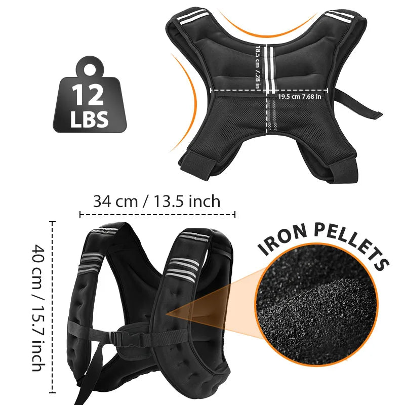 PowerPro Elite Weighted Training Vest