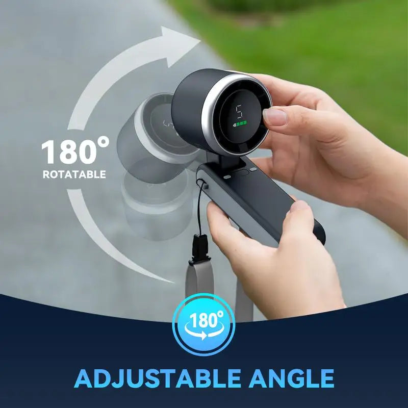 TurboGrip Portable Handheld Cooling Fan